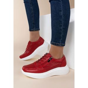 Beatrix piros casual női cipők kép