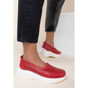 Deanna piros casual női cipők kép