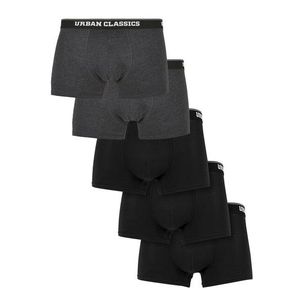 Urban Classics Men Boxer Shorts 5-Pack cha/cha/blk/blk/blk kép
