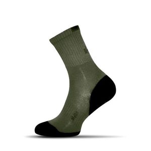 LegyFerfi Bavlnené pánske ponožky v tmavo-zelenej farbe Clima Plus kép