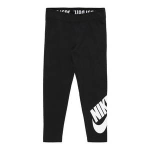 Nike Sportswear Leggings fekete / fehér kép