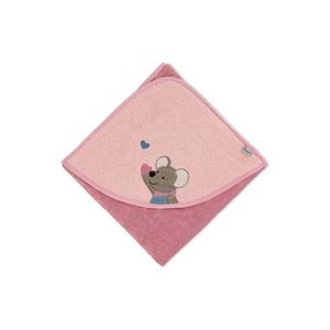 STERNTALER Fürdőlepedő 'Mabel' sötétkék / rózsaszín / pitaja / taupe kép