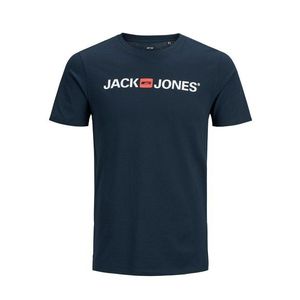 Jack & Jones Plus Póló tengerészkék / dinnye / fehér kép