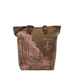 Harbour 2nd Shopper táska 'Pauli' rózsaszín / khaki kép