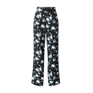 SCHIESSER Pizsama nadrágok fekete / fehér / smaragd / világoskék / krém kép