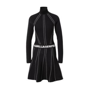 Karl Lagerfeld Kötött ruhák fekete / fehér kép