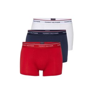 Tommy Hilfiger Underwear Boxeralsók fehér / tengerészkék / piros kép