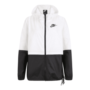 Nike Sportswear Átmeneti dzseki 'Woven' fehér / fekete kép
