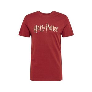 Mister Tee Póló 'Harry Potter' borvörös / sárga / bézs kép
