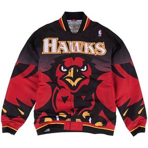 Mitchell & Ness jacket Atlanta Hawks Authentic Warm Up Jacket black kép