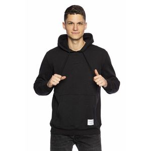 Mitchell & Ness sweatshirt Branded Essentials Hoodie black/black kép