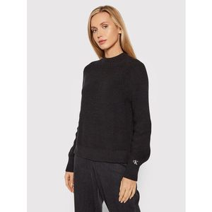 Calvin Klein Jeans Sweater J20J215290 Fekete Regular Fit kép