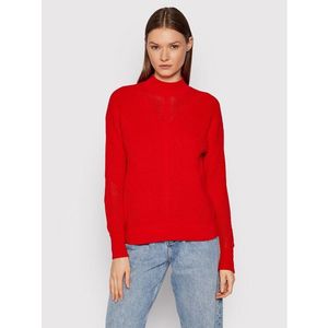 Calvin Klein Sweater Mock Neck K20K203337 Piros Regular Fit kép