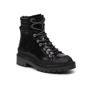 Calvin Klein Jeans Bakancs Combat Mid Laceup Hiking Boot YW0YW00337 Fekete kép