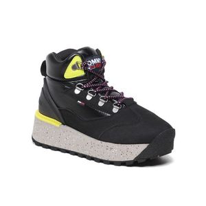 Tommy Jeans Sportcipő Hybrid Platform Boot EN0EN01589 Fekete kép