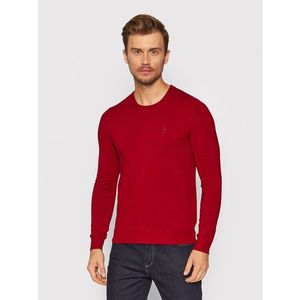 Trussardi Sweater 52M00515 Piros Slim Fit kép