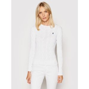 Polo Ralph Lauren Sweater Julianna 211580009005 Fehér Slim Fit kép