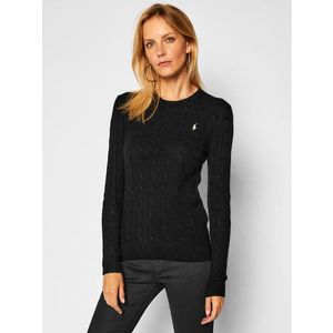 Polo Ralph Lauren Sweater Julianna Wool/Cashmere 211525764002 Fekete Regular Fit kép
