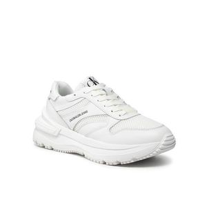 Calvin Klein Jeans Sportcipő Runner Laceup Sneaker Snap Wn YW0YW00467 Fehér kép