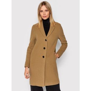 Calvin Klein Gyapjú kabát Essential K20K203143 Barna Regular Fit kép