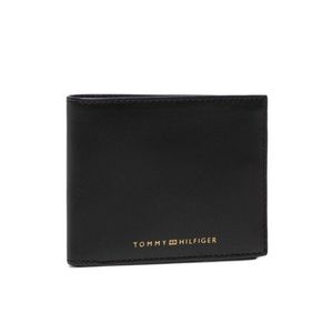 Tommy Hilfiger Nagyméretű férfi pénztárca Casual Leather Mini Cc Wallet AM0AM07813 Fekete kép
