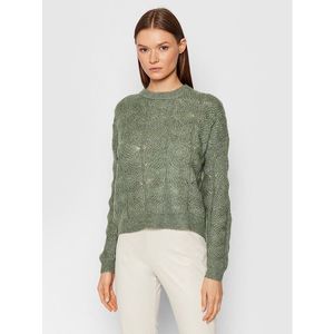 Vero Moda Sweater Stinna 10253212 Zöld Regular Fit kép