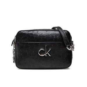 Calvin Klein Táska Re-Lock Camera Bag Ostrich K60K608588 Fekete kép
