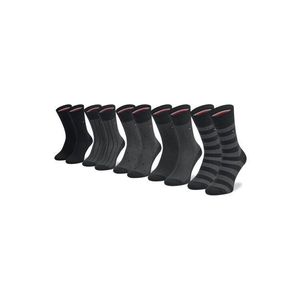 Tommy Hilfiger 5 pár hosszú szárú férfi zokni 701210549 Fekete kép