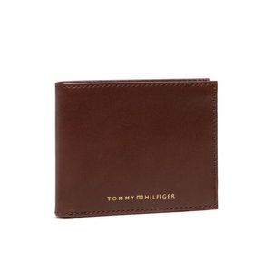 Tommy Hilfiger Nagyméretű férfi pénztárca Casual Leather Mini Cc Wallet AM0AM07813 Barna kép