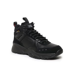Tommy Hilfiger Sportcipő High Sneaker Boot Leather FM0FM03273 Fekete kép
