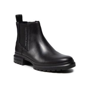 Calvin Klein Jeans Bokacsizma Cleated Mid Chelsea Boot YW0YW00421 Fekete kép