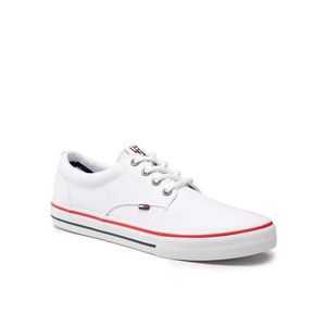 Tommy Jeans Teniszcipő Textile Sneaker EM0EM00001 Fehér kép