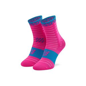 Compressport Hosszú női zokni Pro Racing Socks V3.0 Ultralight Run High XU00002B Rózsaszín kép