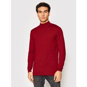KARL LAGERFELD Sweater Knit 655002 512399 Piros Slim Fit kép