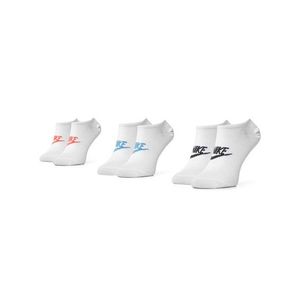 Nike 3 pár unisex bokazokni SK0111 911 Fehér kép