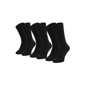 Gino Rossi 4 pár hosszú szárú férfi zokni SS21-GRM012 r. OS Fekete kép