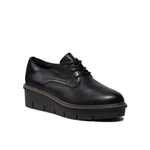 Clarks Oxford cipők Airabell Tye 261633354 Fekete kép