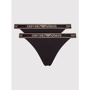 Emporio Armani Underwear 2 db tanga 164522 1A227 00020 Fekete kép