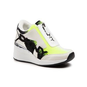 DKNY Sportcipő Parlan Zip Up Wedge Sneaker K1122924 Fehér kép