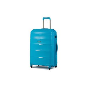 Puccini Közepes szövetborítású bőrönd Bahamas PP016B 7 Kék kép