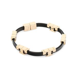 Tory Burch Karkötő Serif-T Stackable Bracelet 80706 Fekete kép