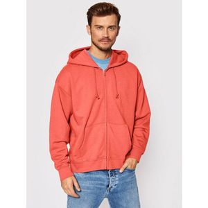 Levi's® Pulóver Red Tab™ Zip A0924-0004 Narancssárga Relaxed Fit kép