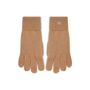 Tommy Hilfiger Női kesztyű Th Lux Cashmire Gloves AW0AW10735 Bézs kép