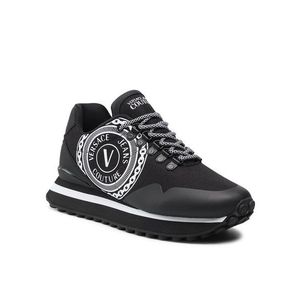 Versace Jeans Couture Sportcipő 71YA3SE4 Fekete kép