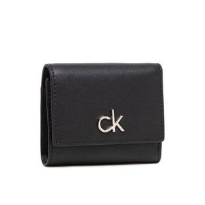 Calvin Klein Kis női pénztárca Re-Lock Trifold Xs K60K608456 Fekete kép