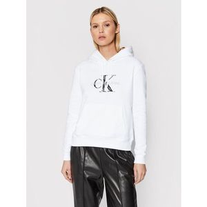 Calvin Klein Jeans Pulóver J20J216236 Fehér Relaxed Fit kép