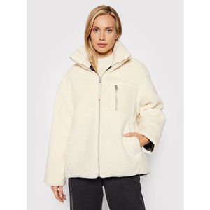 Calvin Klein Jeans Báránybőr kabát J20J216877 Bézs Regular Fit kép