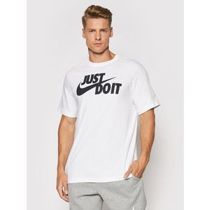 Nike Póló Just Do It Swoosh AR5006 Fehér Regular Fit kép