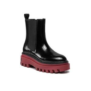 Calvin Klein Jeans Bokacsizma Flatform Mid Chelsea Boot YW0YW00419 Fekete kép