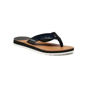 Tommy Jeans Flip-flops Iridescent Beach Sandal EN0EN01298 Fekete kép